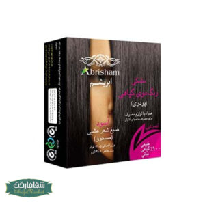رنگ موی طبیعی مشکی ابریشم