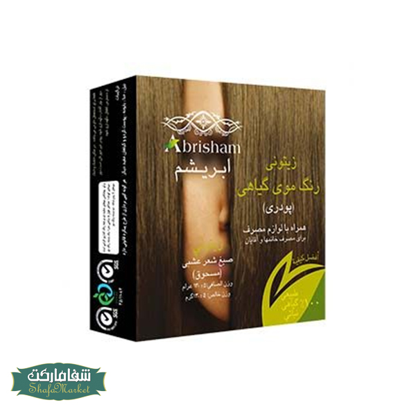 رنگ موی زیتونی ابریشم رنگ موی زیتونی ابریشم