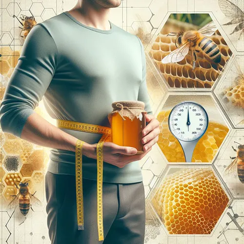 کاهش وزن با عسل طبیعی غذایی رژیمی