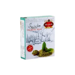 حنای بیرنگ تک ستاره نگار شفامارکت | حنا گیاهی بدون رنگ برای رشد و ترمیم مو