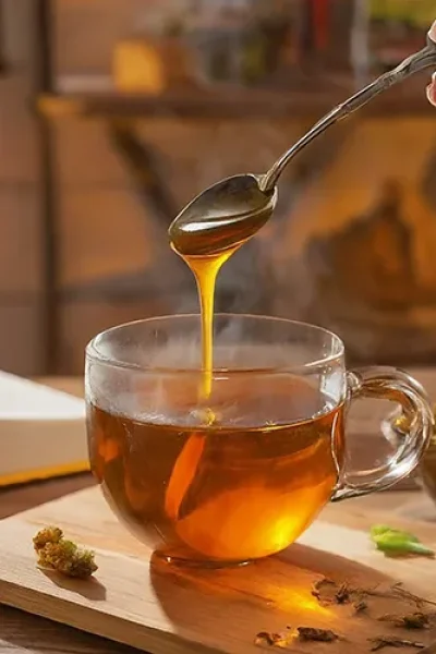 درمان سرفه و سرماخوردگی با عسل